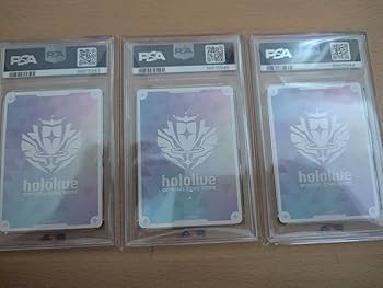 Amazon.co.jp: 星街すいせい カードゲーム PSA10 3連番 OSR OUR